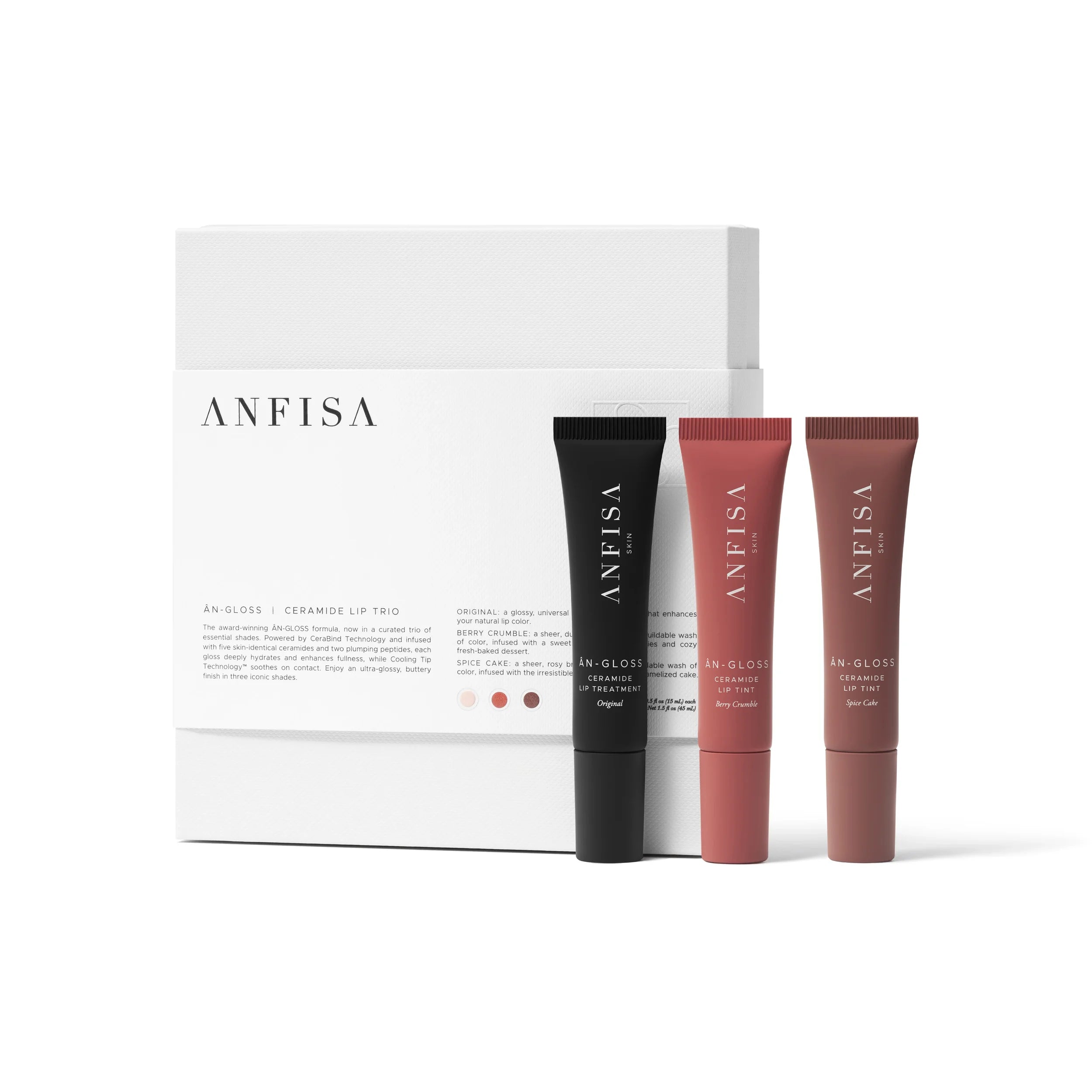 Anfisa Skin - ÂN-GLOSS Ceramide Lip Treatment - TRIO